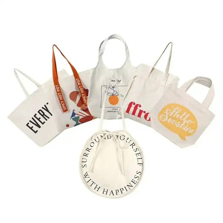 Fashion Round Canvas Bag Shoulder Canvas Bag